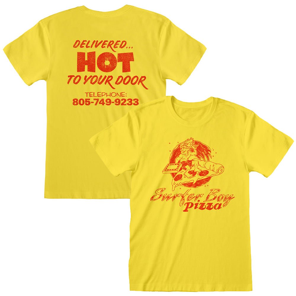 STRANGER THINGS ストレンジャー・シングス (シーズン5 2025年配信決定 ) - SURFER BOY PIZZA / バックプリントあり / Tシャツ / メンズ - PGS